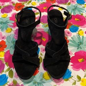 Ugg Australia Suede Wedge 8